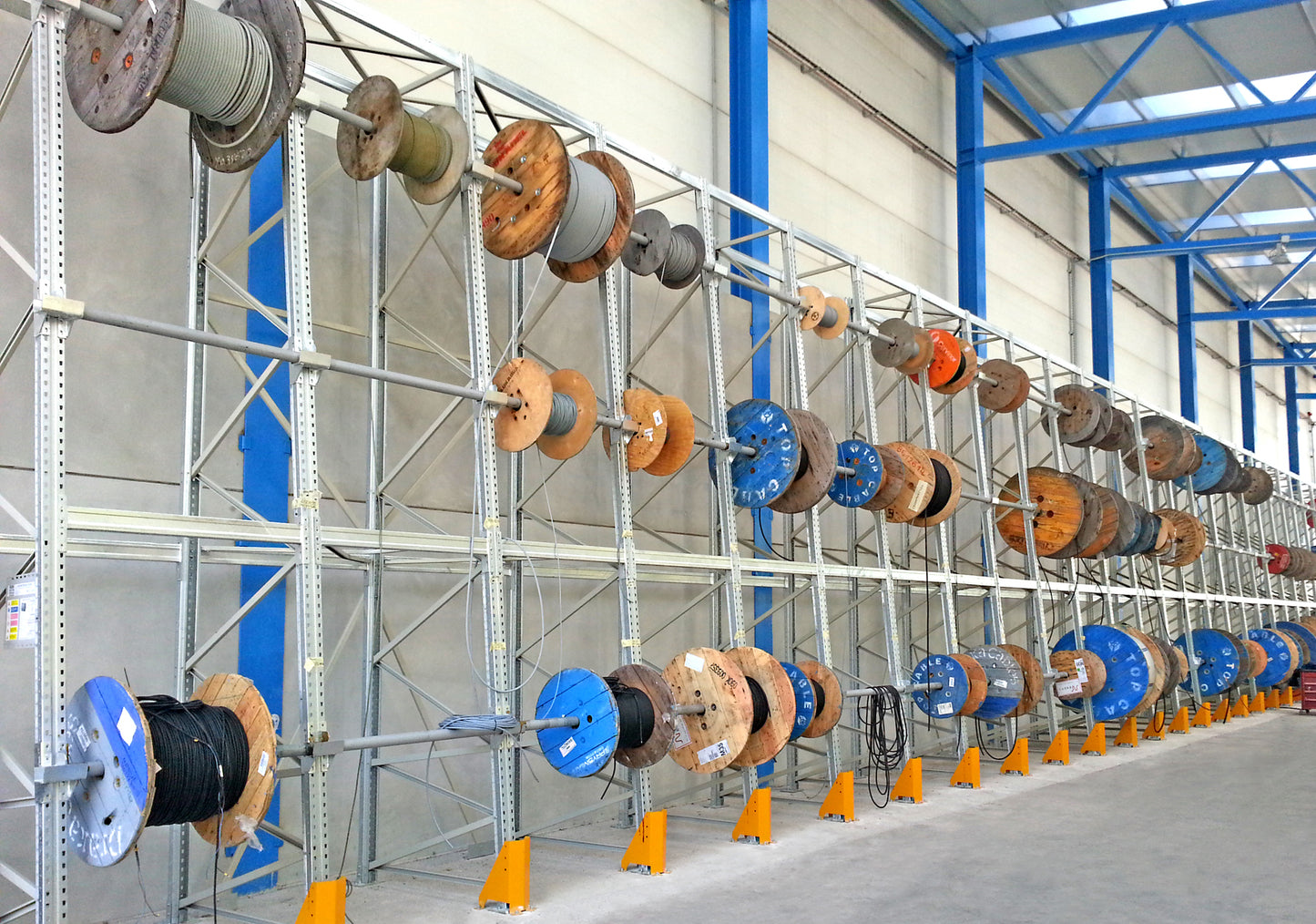 Stockage bobines et tourets
