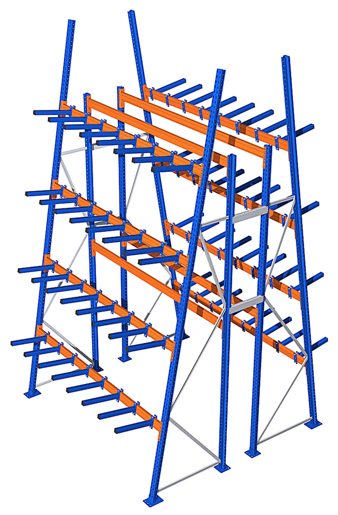 Cantilevers pour charges longues