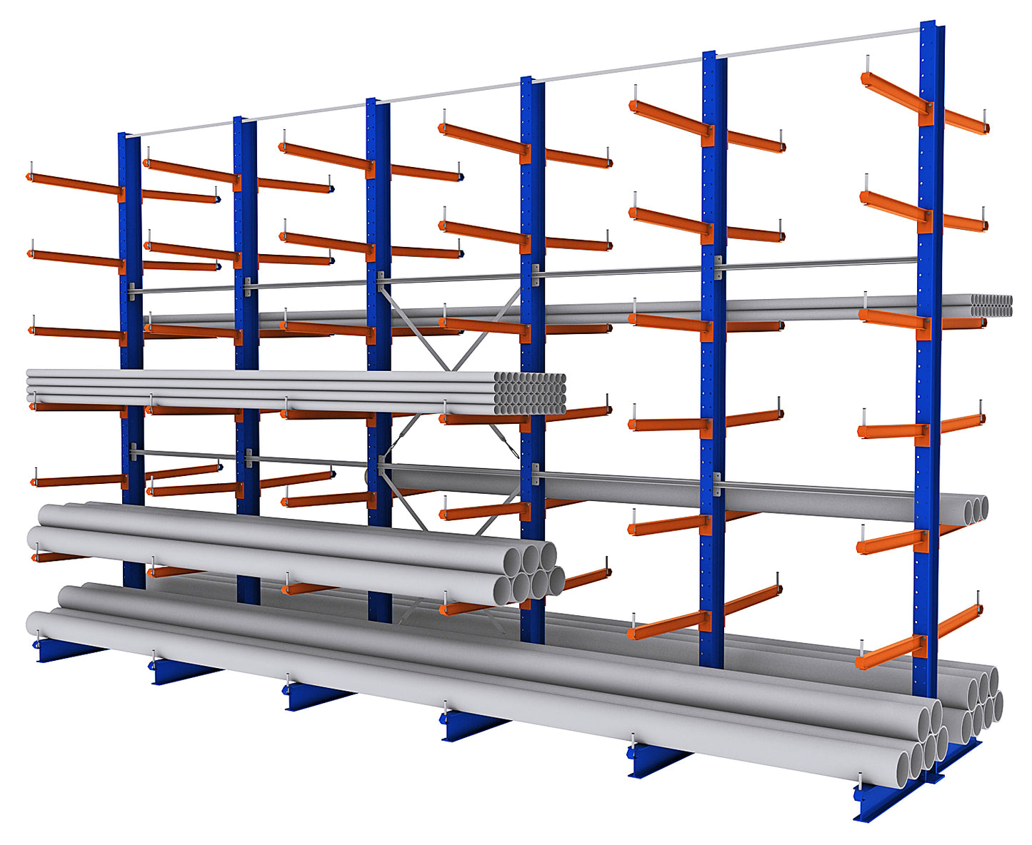 Cantilevers pour charges longues