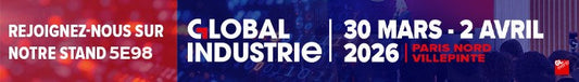 Metalog au salon Global Industrie 2026 à PARIS NORD VILLEPINTE Hall 5 Stand 5E98